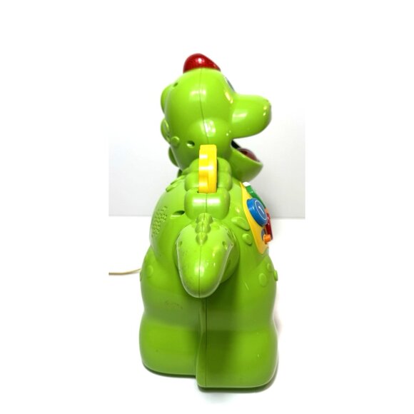 VTech Chomp & Count Dino with 6 Food Coins Music Sounds Counting Learning Toy - Picture 6 of 7